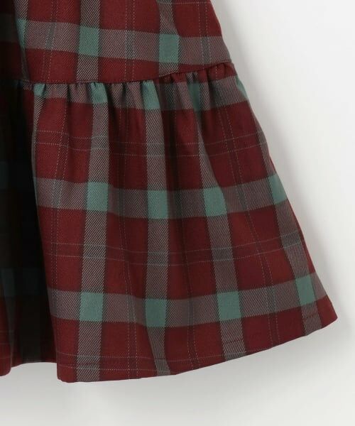 sense of wonder / センス オブ ワンダー ミニ丈・ひざ丈ワンピース | チェックジャンパースカート | 詳細5