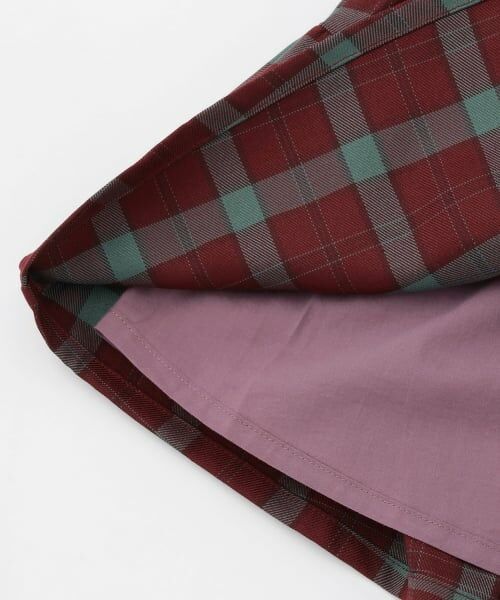 sense of wonder / センス オブ ワンダー ミニ丈・ひざ丈ワンピース | チェックジャンパースカート | 詳細7