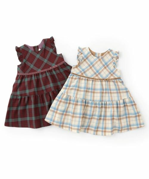 sense of wonder / センス オブ ワンダー ミニ丈・ひざ丈ワンピース | チェックジャンパースカート | 詳細9