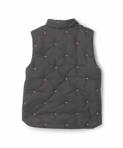 sense of wonder / センス オブ ワンダー ダウンジャケット・ベスト | リバティアデラジャ星刺しゅうベスト | 詳細1
