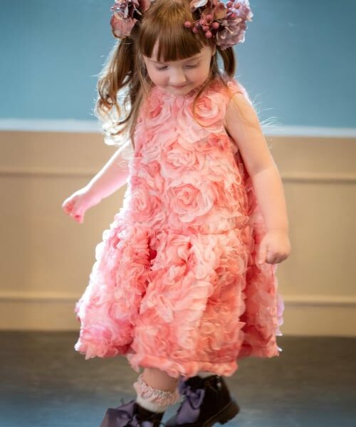 sense of wonder / センス オブ ワンダー ドレス | フラワーテープフリルドレス | 詳細10