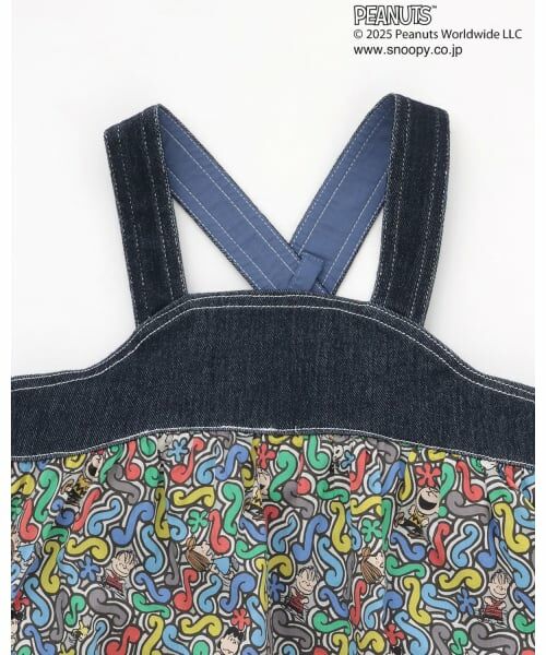 sense of wonder / センス オブ ワンダー ミニ丈・ひざ丈ワンピース | 【PEANUTS】デニム切替ジャンパースカート | 詳細2
