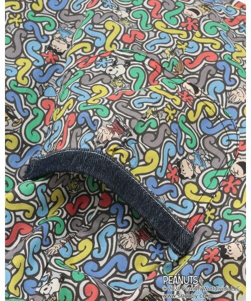 sense of wonder / センス オブ ワンダー ミニ丈・ひざ丈ワンピース | 【PEANUTS】デニム切替ジャンパースカート | 詳細4