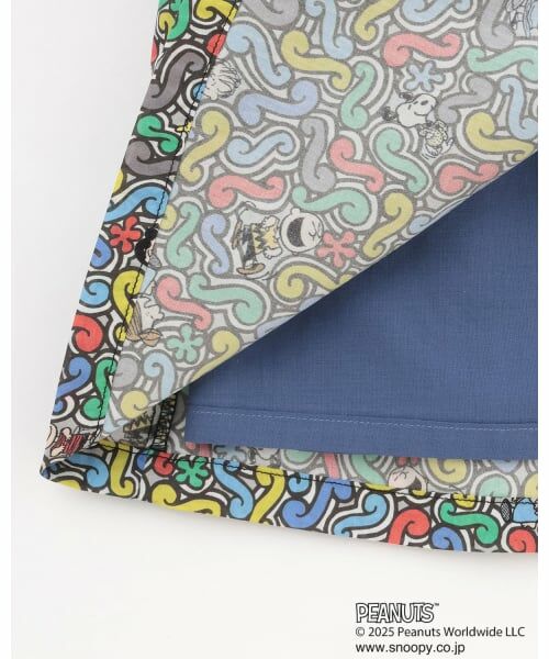 sense of wonder / センス オブ ワンダー ミニ丈・ひざ丈ワンピース | 【PEANUTS】デニム切替ジャンパースカート | 詳細7