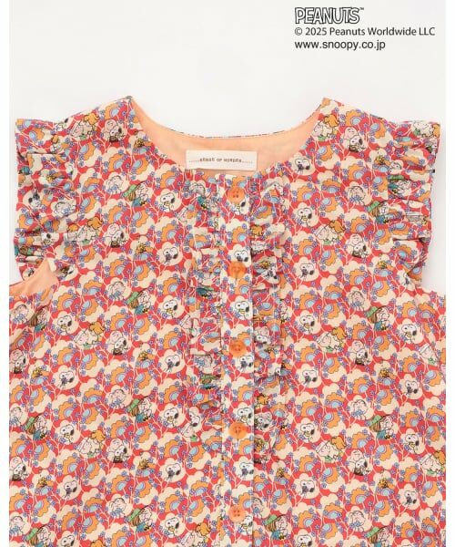 sense of wonder / センス オブ ワンダー ミニ丈・ひざ丈ワンピース | 【PEANUTS】フリルジャンパースカート | 詳細2
