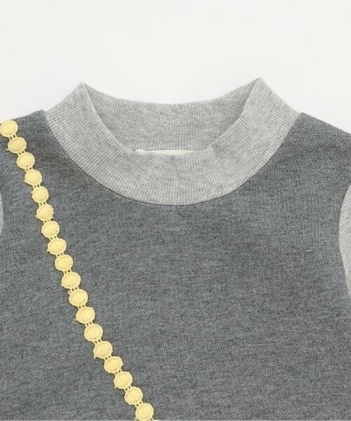 sense of wonder / センス オブ ワンダー ミニ丈・ひざ丈ワンピース | ボアポシェット裏毛ワンピース | 詳細2