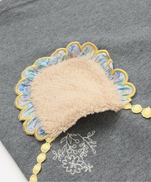 sense of wonder / センス オブ ワンダー ミニ丈・ひざ丈ワンピース | ボアポシェット裏毛ワンピース | 詳細4