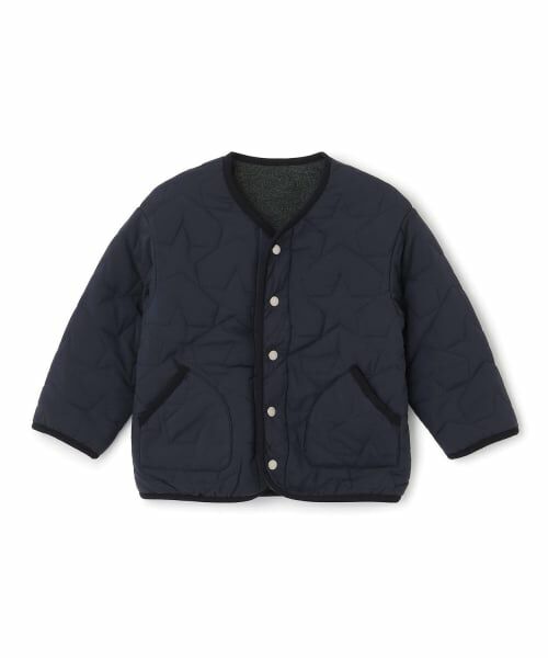 sense of wonder / センス オブ ワンダー ブルゾン | スターキルトブルゾン（紺）