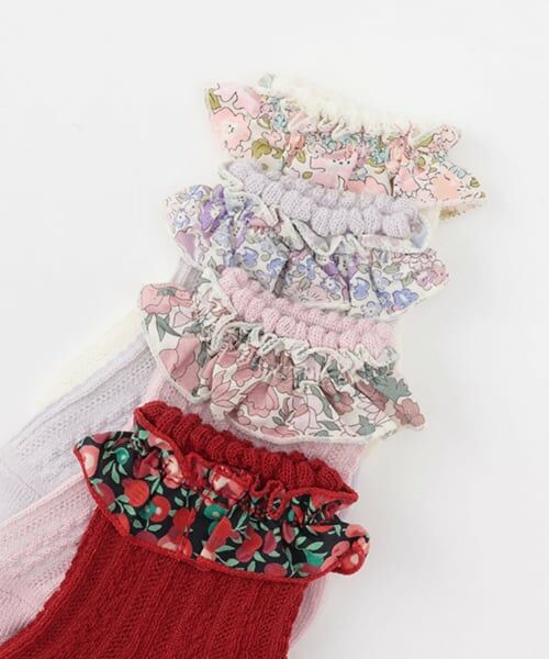 sense of wonder / センス オブ ワンダー ソックス | リバティフリルソックス【日本製】 | 詳細1