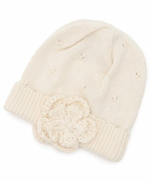 sense of wonder / センス オブ ワンダー ニットキャップ | 【オーガニック】フラワー帽子【日本製】 | 詳細1