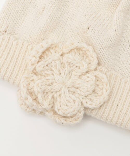 sense of wonder / センス オブ ワンダー ニットキャップ | 【オーガニック】フラワー帽子【日本製】 | 詳細2