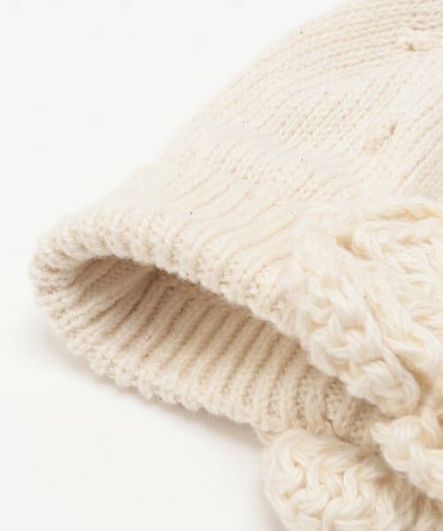 sense of wonder / センス オブ ワンダー ニットキャップ | 【オーガニック】フラワー帽子【日本製】 | 詳細3