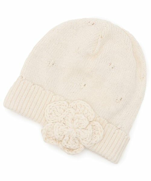 sense of wonder / センス オブ ワンダー ニットキャップ | 【オーガニック】フラワー帽子【日本製】 | 詳細4