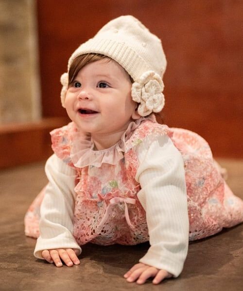 sense of wonder / センス オブ ワンダー ニットキャップ | 【オーガニック】フラワー帽子【日本製】 | 詳細9