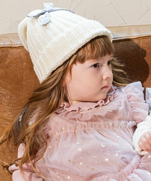 sense of wonder / センス オブ ワンダー ニットキャップ | ウサ耳ニット帽子（ECRU(キナリ)）