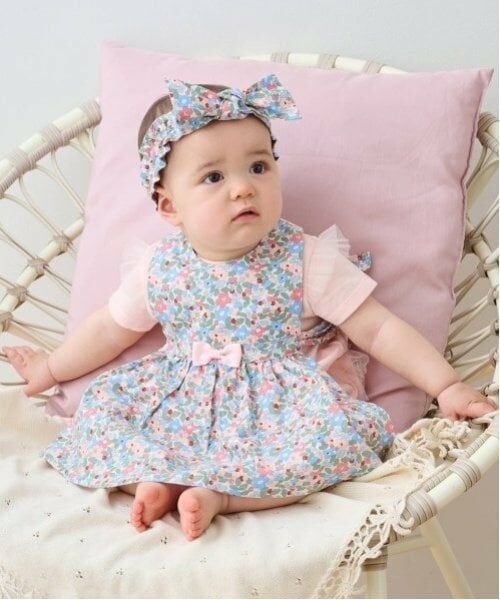 sense of wonder / センス オブ ワンダー スタイ・ビブ | 【BOX付】花柄エプロンギフトセット（ピンク）