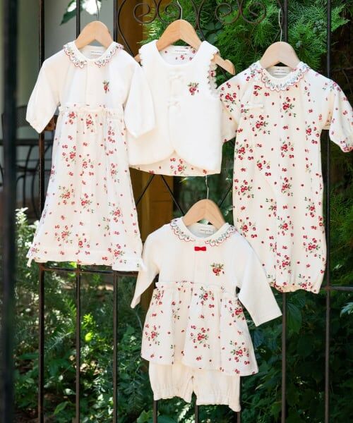 sense of wonder / センス オブ ワンダー ロンパース | 【オーガニック】野イチゴビエラ2WAYドレス【日本製】 | 詳細10