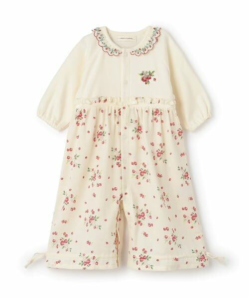 sense of wonder / センス オブ ワンダー ロンパース | 【オーガニック】野イチゴビエラ2WAYドレス【日本製】 | 詳細2