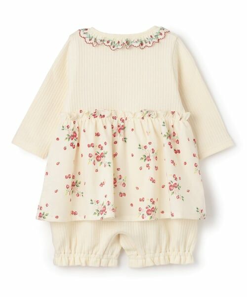 sense of wonder / センス オブ ワンダー ロンパース | 【オーガニック】野イチゴ長袖ロンパース【日本製】 | 詳細1