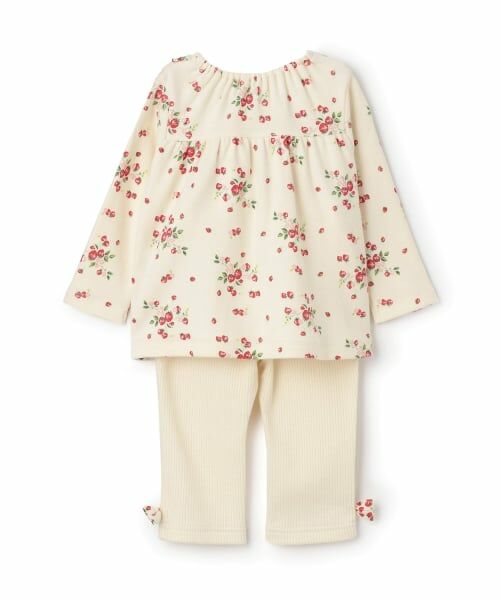 sense of wonder / センス オブ ワンダー ベビー・キッズウエア | 【オーガニック】野イチゴベビースーツ【日本製】 | 詳細1