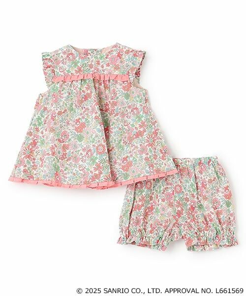 sense of wonder / センス オブ ワンダー ベビー・キッズウエア | 【マイメロディ】Libertyベビースーツ（コーラル）