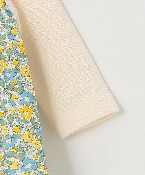 sense of wonder / センス オブ ワンダー ロンパース | 小花柄レイヤードカバーオール | 詳細3