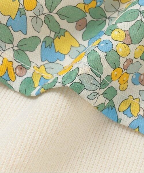 sense of wonder / センス オブ ワンダー ロンパース | 小花柄レイヤードカバーオール | 詳細5