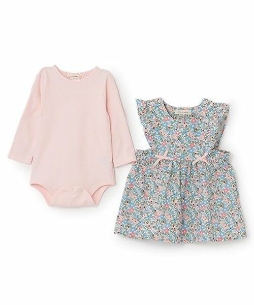 sense of wonder / センス オブ ワンダー ベビー・キッズウエア | ボディスーツ＆ジャンパースカート（ピンク）