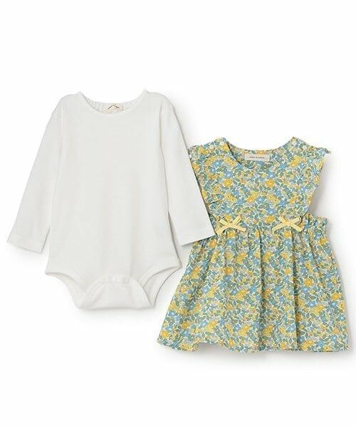 sense of wonder / センス オブ ワンダー ベビー・キッズウエア | ボディスーツ＆ジャンパースカート（レモン イエロー）