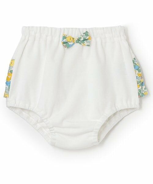 sense of wonder / センス オブ ワンダー ベビー・キッズウエア | 小花柄フリルブルマ（レモン イエロー）