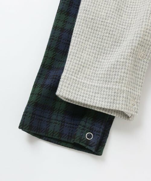 sense of wonder / センス オブ ワンダー ロンパース | ケーブルレイヤードカバーオール【日本製】 | 詳細4