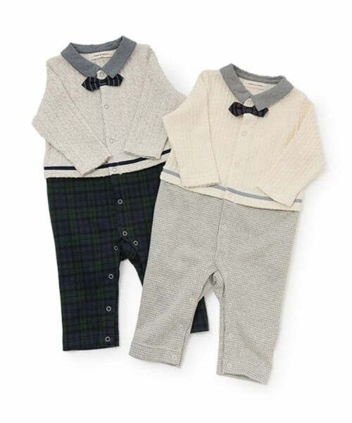 sense of wonder / センス オブ ワンダー ロンパース | ケーブルレイヤードカバーオール【日本製】 | 詳細6