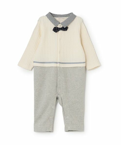 sense of wonder / センス オブ ワンダー ロンパース | ケーブルレイヤードカバーオール【日本製】 | 詳細7