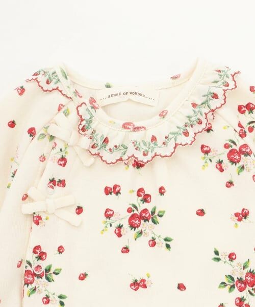 sense of wonder / センス オブ ワンダー ロンパース | 【オーガニック】野イチゴ2WAYオール【日本製】 | 詳細3