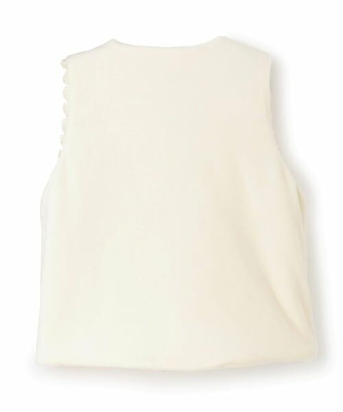 sense of wonder / センス オブ ワンダー ベビー・キッズウエア | 【オーガニック】野イチゴ刺しゅうベスト【日本製】 | 詳細1