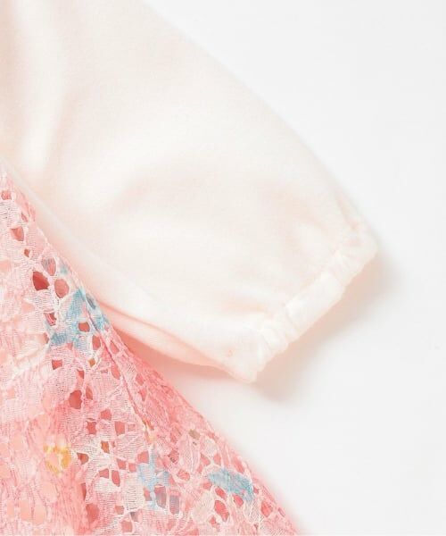 sense of wonder / センス オブ ワンダー ロンパース | フラワーレースエプロンつき2WAYオール【日本製】 | 詳細5