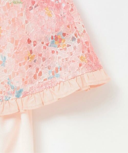 sense of wonder / センス オブ ワンダー ロンパース | フラワーレースエプロンつき2WAYオール【日本製】 | 詳細6