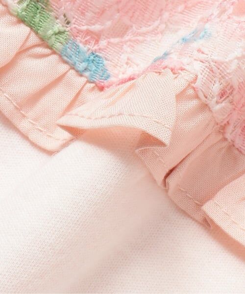 sense of wonder / センス オブ ワンダー ロンパース | フラワーレースエプロンつき2WAYオール【日本製】 | 詳細8