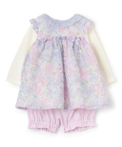sense of wonder / センス オブ ワンダー ベビー・キッズウエア | フラワーレースワンピーススーツ【日本製】