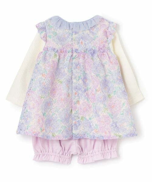 sense of wonder / センス オブ ワンダー ベビー・キッズウエア | フラワーレースワンピーススーツ【日本製】 | 詳細1