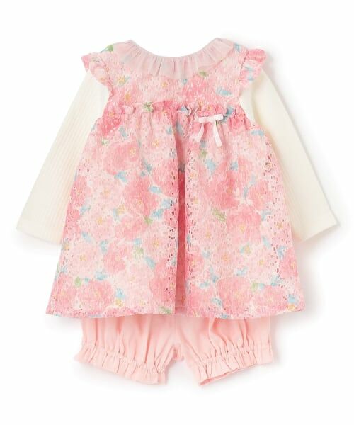 sense of wonder / センス オブ ワンダー ベビー・キッズウエア | フラワーレースワンピーススーツ【日本製】 | 詳細12