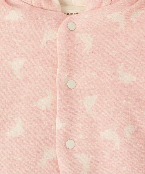 sense of wonder / センス オブ ワンダー ベビー・キッズウエア | 【オーガニック】ウサギジャカードマント【日本製】 | 詳細3