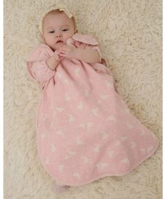 sense of wonder / センス オブ ワンダー ベビー・キッズウエア | 【オーガニック】ウサギジャカードスリーパー【日本製】