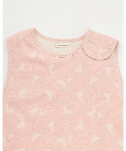 sense of wonder / センス オブ ワンダー ベビー・キッズウエア | 【オーガニック】ウサギジャカードスリーパー【日本製】 | 詳細3