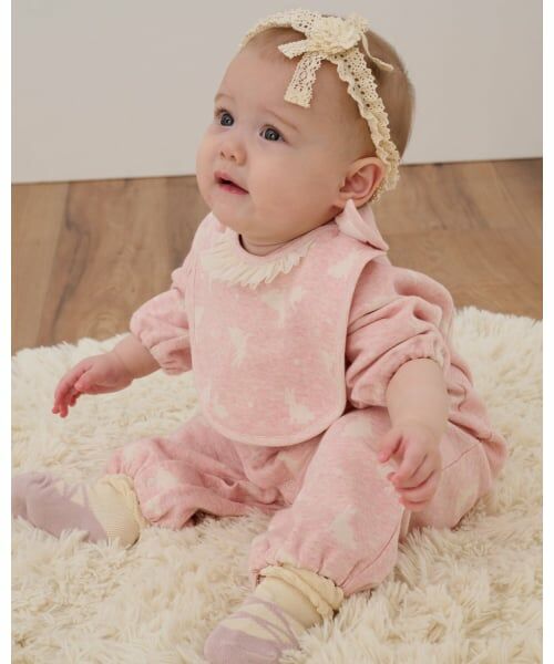 sense of wonder / センス オブ ワンダー スタイ・ビブ | 【オーガニック】ウサギジャカードスタイ【日本製】 | 詳細7