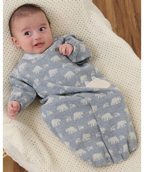 sense of wonder / センス オブ ワンダー ロンパース | 【オーガニック】ジャカード2WAYオール【日本製】 | 詳細12