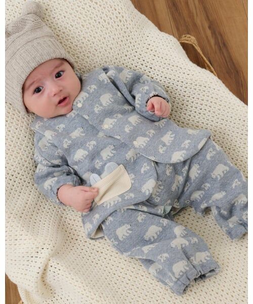 sense of wonder / センス オブ ワンダー ロンパース | 【オーガニック】ジャカード2WAYオール【日本製】 | 詳細14