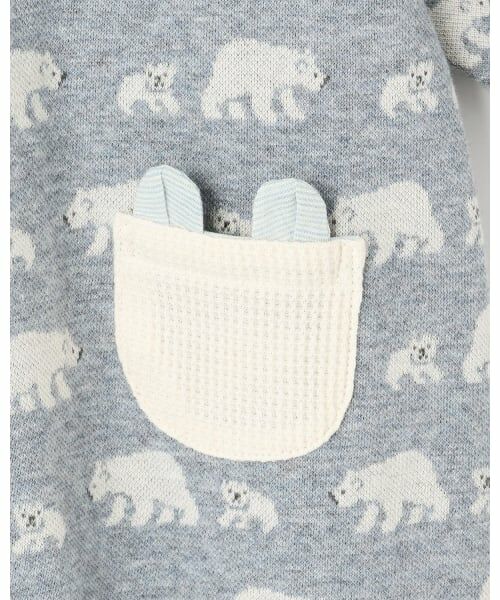 sense of wonder / センス オブ ワンダー ロンパース | 【オーガニック】ジャカード2WAYオール【日本製】 | 詳細5