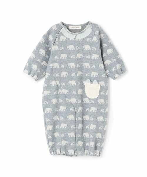 sense of wonder / センス オブ ワンダー ロンパース | 【オーガニック】ジャカード2WAYオール【日本製】 | 詳細9