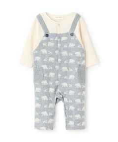 sense of wonder / センス オブ ワンダー ロンパース | 【オーガニック】ジャカードカバーオール